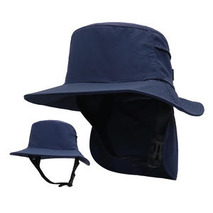Casquettes de plage personnalisées avec impression par transfert thermique, logo, couleurs mélangées, pour la pêche en plein air, le <span class=keywords><strong>camping</strong></span>, l'escalade, le surf - Product Image 2