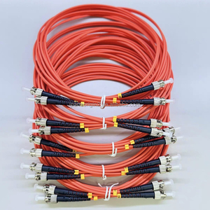 Nuevo Cable de Fibra Óptica Multimodo 3M ST a ST OM2 Dúplex 50/125μm para Cableado de Red en Salas de Servidores - Product Image 1