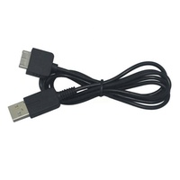 Schwarz 1,2 m 2 in 1 USB Daten- und Stromladekabel Kordelersatz für PlayStation Vita PSV 1000