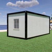 Maisons conteneurs préfabriquées sur mesure, 1 salle de bain, modernes, ignifuges, durables, pour écoles, ateliers, maisons compactes en kit, prêtes à être expédiées