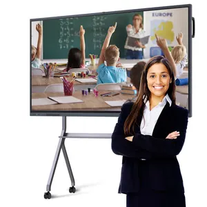 OEM 4K LCD-Display Digital Smart Class Interact Whiteboard Preis Horion interaktive Flach bildschirme 65 Zoll für Bildung