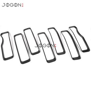 Rejilla de Parachoques Delantero para <span class=keywords><strong>Jeep</strong></span> Gladiator JT <span class=keywords><strong>Mojave</strong></span> 2020 2021 2022 <span class=keywords><strong>2023</strong></span> 2024 2025, Decoración Exterior de Fibra de Carbono Real - Product Image 3