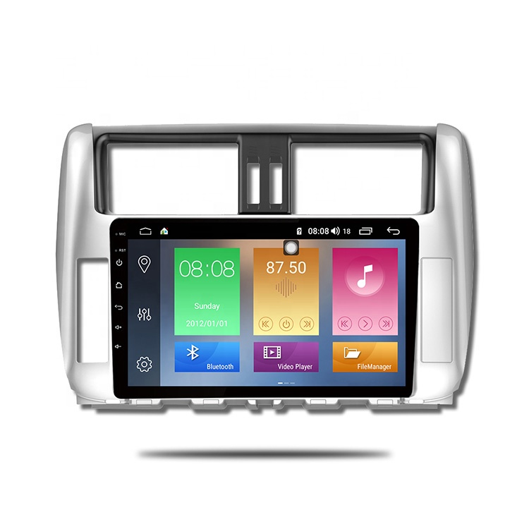 IOKONE Android 9,0 Восьмиядерный автомобильный DVD GPS плеер для Toyota Land Cruiser Prado 150 2010-2013