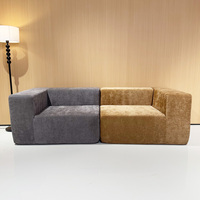 Canapé modulaire moderne en mousse compressée sous vide, convertible en chaise et lit, pour salon, ensemble de meubles