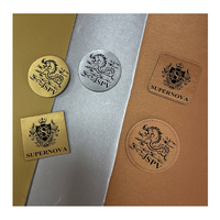 Feuilles de similicuir de créateur Rouleau laser en cuir auto-adhésif Laserable Gravure Blanks