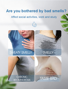 Deodoran organik 150ml penghilang ketiak semprotan deodoran Antiperspirant bau badan untuk pria stik deodoran pria cair - Product Image 6