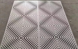 Filtres métalliques à écran perforé en treillis métallique en acier inoxydable 304L/316L Al de haute qualité petits trous de poinçonnage pour filtres à mailles métalliques - Product Image 3