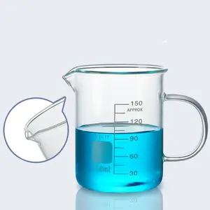 Bécher en <span class=keywords><strong>verre</strong></span> avec poignée pour balances de laboratoire 500 <span class=keywords><strong>ML</strong></span> - Product Image 6