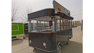 Camion de nourriture mobile rapide pour hot-dogs, mini camion de nourriture, chariot de nourriture mobile homologué CE, vente de kiosque, stand de nourriture et de boissons - Product Image 3