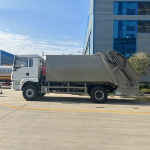 Camión Compactador de Basura SHACMAN 4X2 de Alto Rendimiento para Saneamiento Comunitario y Protección Ambiental - Product Image 2