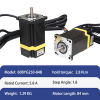 Emtech NEMA 24 60mm 2 fase Hybrid Closed Loop Motor Stepper dengan Driver dan daya kualitas tinggi untuk Printer SD