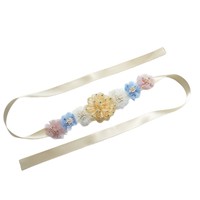 2026 YX05 Chignon de ballet 3 couleurs avec fleurs pour femmes, accessoires de coiffure pour performance de danse variation Giselle