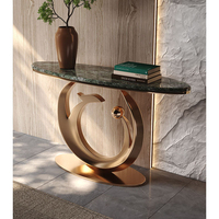 Meubles de maison modernes : Table d'entrée au design simple avec tiroirs et armoire de rangement pour la cuisine, le couloir et le salon