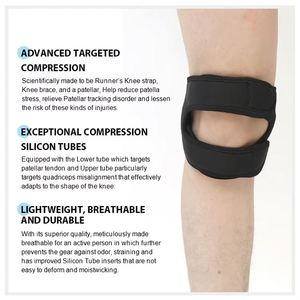 Neoprene Patella Stabilizer Girdle-One Size Fits Most Professional Protection <b>Knee</b> Pain Relief for Football & Outdoor Sports - Product Image 4