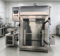 Four industriel de fumage commercial pour viande et canard, équipement de fumoir professionnel