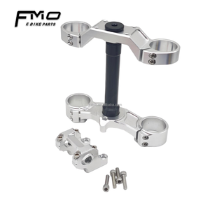 FMO Hyper Bee CNC Triple collier de fixation renforcé <span class=keywords><strong>KKE</strong></span> pour guidon à double épaule, avec logo personnalisé au laser, pièces de mise à niveau pour moto électrique - Product Image 2