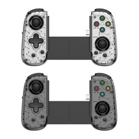 NUEVO Control de Juego Extensible D6Mini con Gatillo Hall, Joystick con Vibración para Switch/Android/IOS/PC, Gamepad Plegable Tipo-C