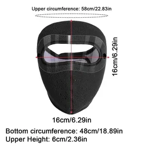 Bonnet d'hiver respirant et coupe-vent pour le cyclisme, le ski, le snowboard, la moto et les sports de plein air (hommes et femmes) - Product Image 2