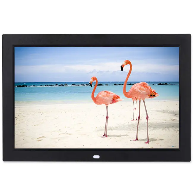 Đồng Hồ Nhạc Video Màn Hình IPS 10 Inch 1280*800 Khung Ảnh Kỹ Thuật Số Hiển Thị Lịch