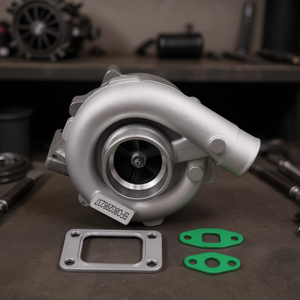 Turbocompresor Universal T3 T4 T04E de 5 Pernos 0.63 0.5 A R para BMW - Product Image 2