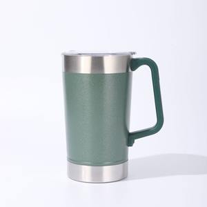 Tasse à café de voyage sous vide en acier inoxydable réutilisable thermique noir bon produit - Product Image 6