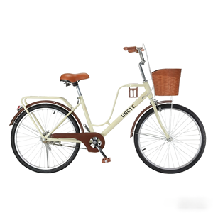 Vélo de ville en acier à haute teneur en carbone pour femmes et hommes de 22 24 26 <span class=keywords><strong>pouces</strong></span> - Product Image 2