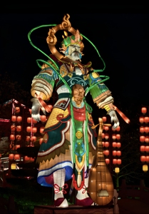 Linterna LED Personalizada con Diseño <span class=keywords><strong>de</strong></span> Dios Guerrero <span class=keywords><strong>de</strong></span> la Mitología China, Escultura para Regreso a Clases, Ramadán, Resistente al Agua, Hecha a Mano, para Festivales al Aire Libre - Product Image 5