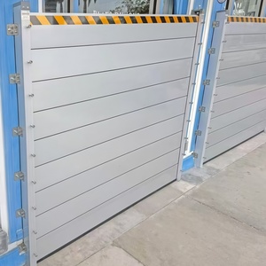 Barrière anti-inondation modulaire en <span class=keywords><strong>aluminium</strong></span> robuste pour clôture périmétrique commerciale, panneau de protection extrudé - Product Image 3