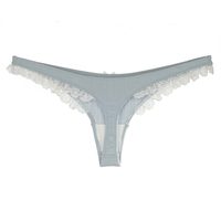 Culottes Tanga en Coton à Volants pour Femmes et Filles, Logos Personnalisés, Grandes Tailles, Romantiques à la Française, en Dentelle Mignonne