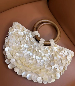 <strong>QuiteS</strong> 2027 New Shell Forest-Style Sweet Girl Handbag Large-Capacity Chain Party Sexy Evening Bucket Bag for <strong>Women</strong> - Product Image 4