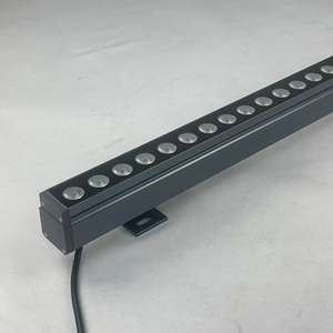 Projecteur LED mural RGB en aluminium IP65, éclairage décoratif pour façades de bâtiments, lumière linéaire 50000, extérieur, 90 Ra90, dimmable, DC24V - Product Image 3