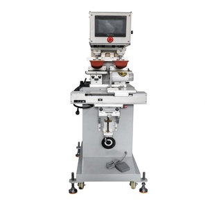Two-Color Semi-Automatic Shuttle Pad <b>Printer</b> Large New Core Components for Catering Boxes & Tubes Used Condition - Product Image 6