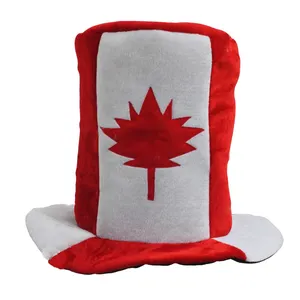 Supporter สนุก Maple ใบ Leaf แคนาดาธงแฟนหมวกแคนาดาหมวก MH-1682