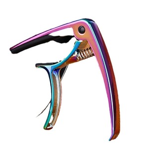Capo para guitarra, aleación de aluminio recubierta de aleación de aluminio, pulida, duradera, para guitarra acústica - Product Image 2