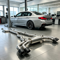 Échappement en acier inoxydable CSZ à ajustement parfait pour BMW M5 G90 4.4TT V8 Valvetronic Catback avec embouts d'échappement