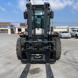 Carretilla elevadora todoterreno hidráulica de escalada fuerte, carretilla elevadora 4wd, 5 toneladas, diésel, 4x4, precio de carretilla elevadora todo terreno - Product Image 3