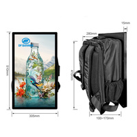 Fabricant d'affichages LCD portables pour sacs à dos, personnalisation, modèle standard en stock, Bluetooth personnalisé disponible
