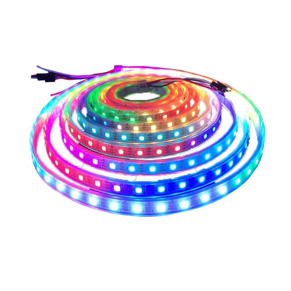 Bande lumineuse Flexible à 30, 60 ou 144led WS2815 par mètre, lumière multicolore, rvb adressable, 12V