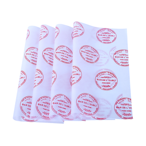<span class=keywords><strong>Papier</strong></span> d'emballage pour sandwichs résistant à la graisse, logo personnalisé imprimé, <span class=keywords><strong>papier</strong></span> ciré alimentaire - Product Image 3