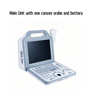 Sistema de Diagnóstico por Ultrasonido Veterinario Portátil en Blanco y Negro USMILEPET Máquina de Ultrasonido para Clínicas Veterinarias - Product Image 2