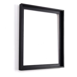 Bán Sỉ Khung Vải Bố Gỗ Trơn Cổ Điển Đơn Giản Màu Đen 66H * 35W Kiểu Cổ Điển Đặt Làm Tranh - Product Image 4