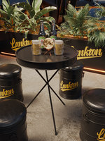 Ensemble de table et chaises de salle à manger en fer industriel vintage, mobilier de bar, logo personnalisé, OEM, ODM, vente en gros, directement de l'usine