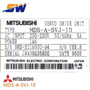 MDS-A-SVJ-10 मित्सुबिशी सर्वो ड्राइव यूनिट ब्रांड - Product Image 2
