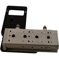 Mxs8-50 Silinder Meja Geser Udara Batang Ganda Lubang 8mm Langkah 50mm
