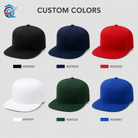 Gorra Snapback de Color Personalizado, Gorra de Béisbol con Correa Ajustable, Gorras con Logotipo para Regalos Promocionales Deportivos de Equipo