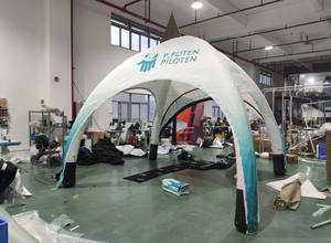 Outdoor-Werbe veranstaltung Sport benutzer definierte digitale Werbung Messe Air Sky Print Baldachin Festzelt Pavillon aufblasbares Zelt - Product Image 2