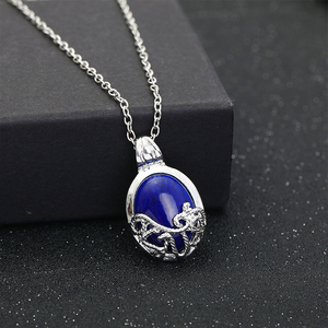 Ustom-collares de joyería fina de piedra natural azul, productos periféricos de película - Product Image 3