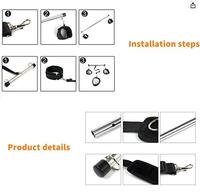 Barre d'écartement pour jeux érotiques, mobilier BDSM, collier de contrainte avec menottes et entraves de cheville pour couples, jeux pour adultes