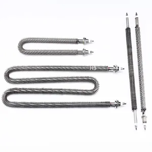 1KW I Shape Straight Type Finned Heater Air Duct Tubular Heater Electric Oven Heater Element