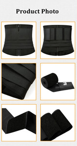 Gym Red Custom Sport snellente Shaper corpo colombiano cingolo da donna grasso Freezing staccato cintura Slim Best Coset vita Trainer Shaper - Product Image 5